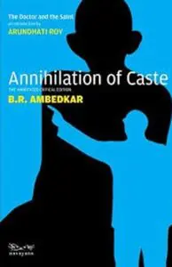 book cover of Annihilation of Caste by Dr. B.R. Ambedkar