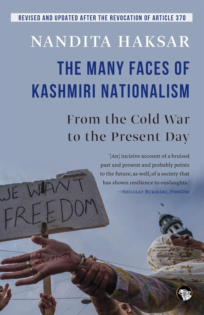 Cover of The Many Faces of Kashmiri Nationalism by Nandita Haksar