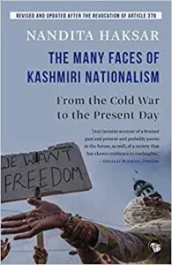 Cover of The Many Faces of Kashmiri Nationalism by Nandita Haksar