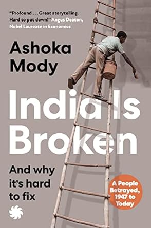 Cover of "India is Broken" book featured on BooksPoetry&More