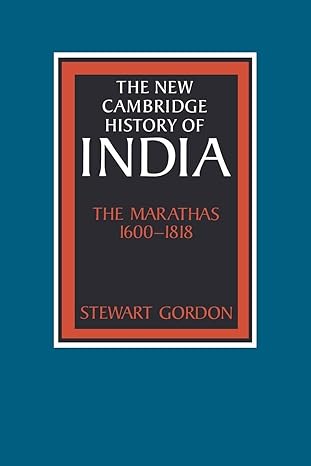 Cover of "The Marathas 1600-1818" by Stewart Gordan history book featured in BooksPoetry&More