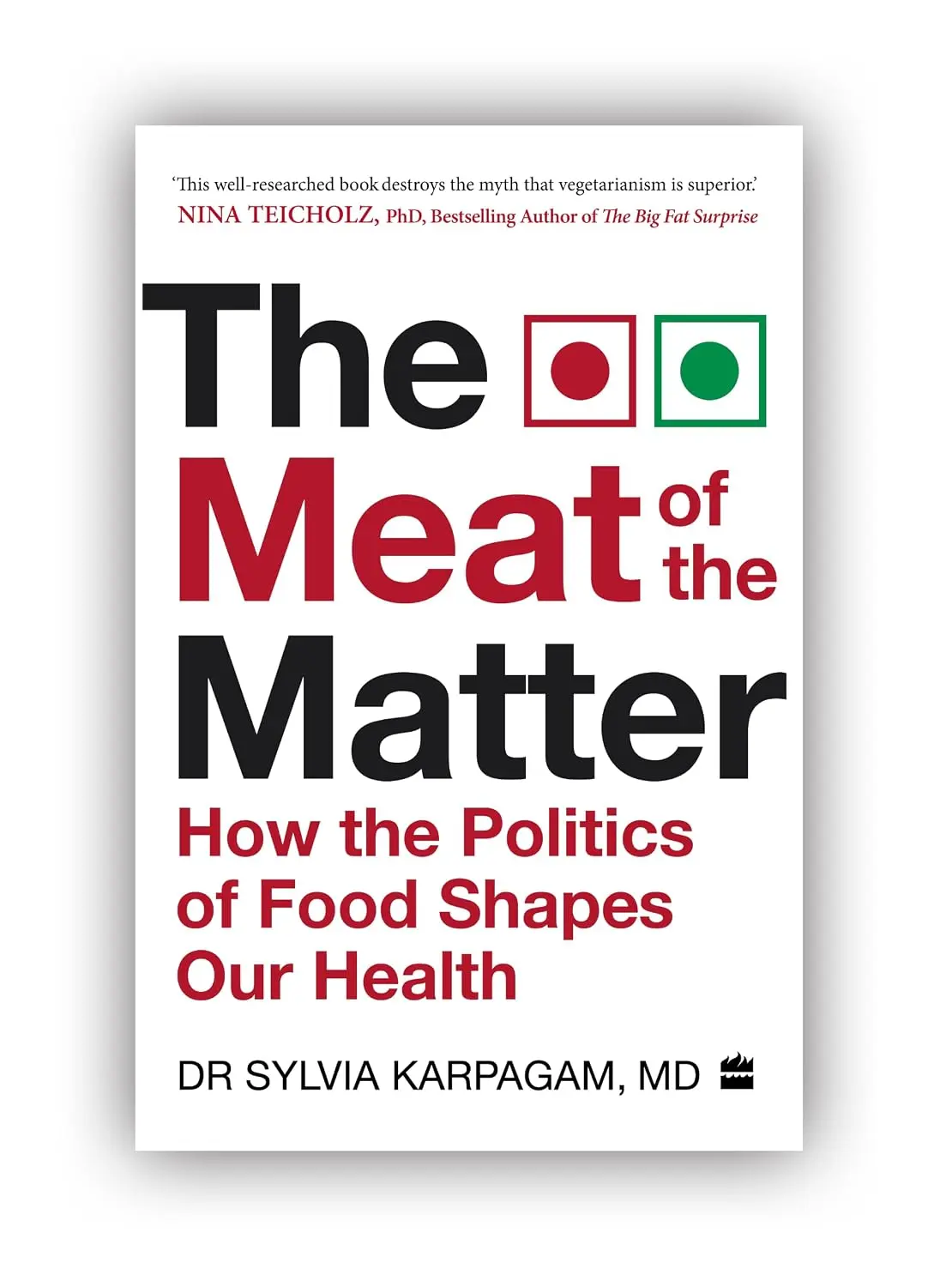 The Meat of the Matter by Dr Sylvia Karpagam book cover